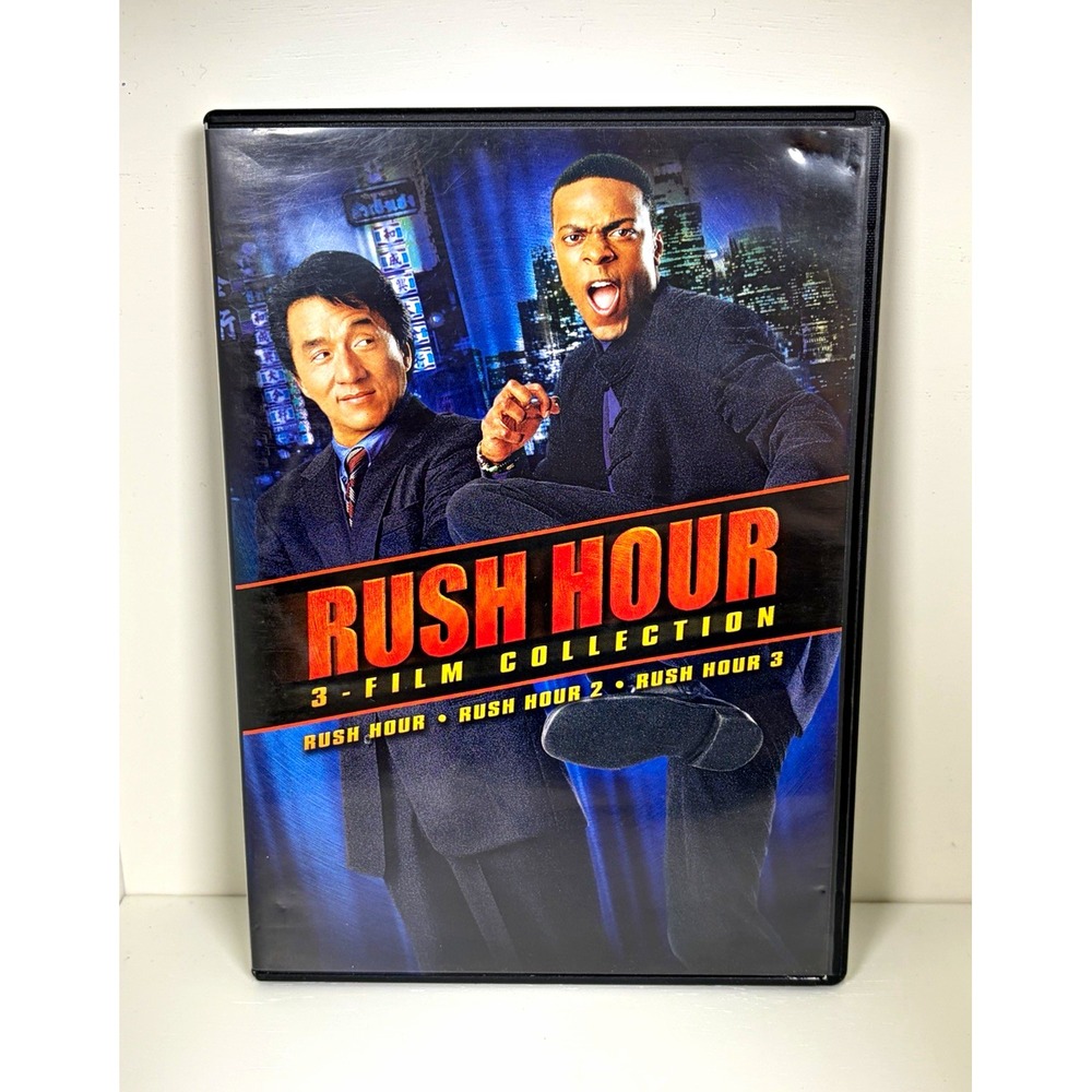 Rush Hour 3-Film Collection DVD Widescreen Jackie Chan Chris Tucker PG-13